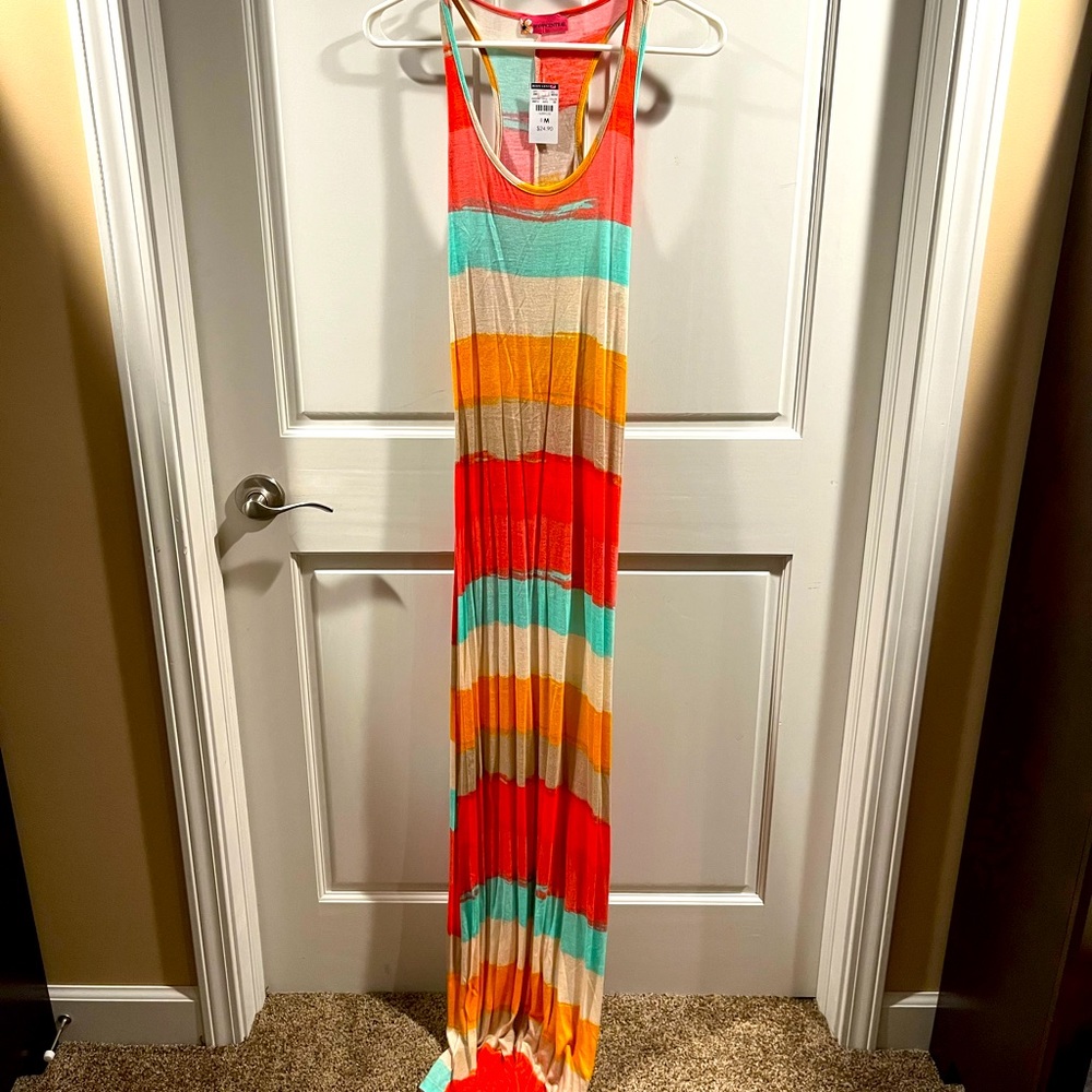 Racerback maxi dress
